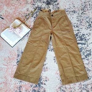 Madewell Langford Wide-Leg Crop, size 25